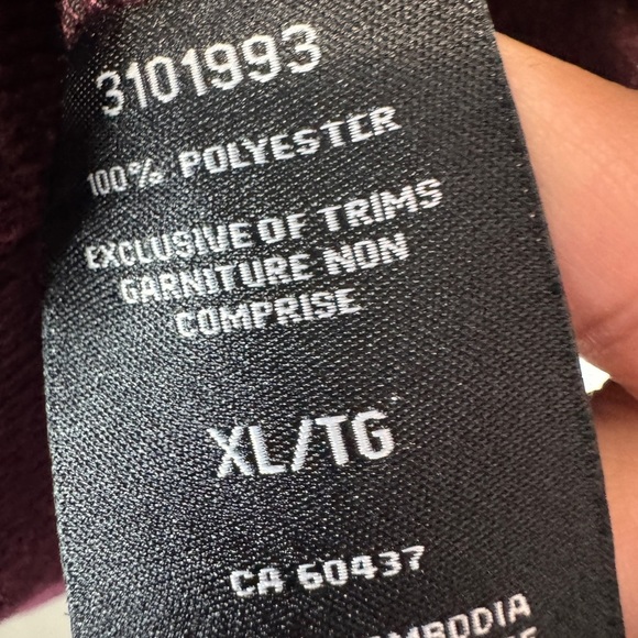 Sunice Stormpack Zip Jacket Burgundy - Picture 6 of 10